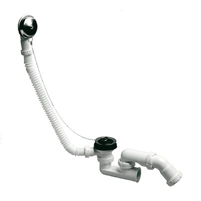 Hand operated flexible bathtub outlet
