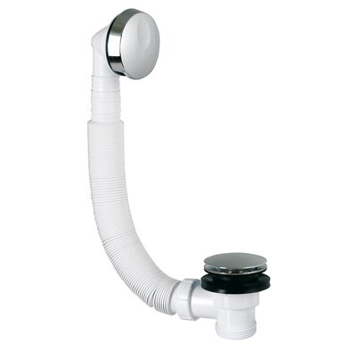 CLICK-CLACK system operated flexible bathtub outlet