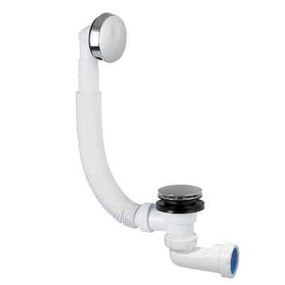 CLICK-CLACK system operated flexible bathtub outlet
