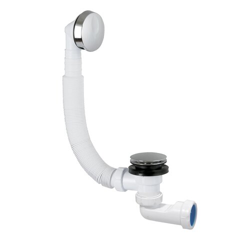 CLICK-CLACK system operated flexible bathtub outlet CLICK-CLACK system operated flexible bathtub outlet