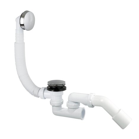 CLICK-CLACK system operated flexible bathtub outlet CLICK-CLACK system operated flexible bathtub outlet