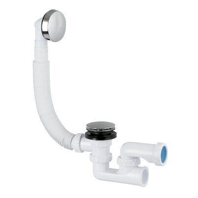 CLICK-CLACK system operated flexible bathtub outlet