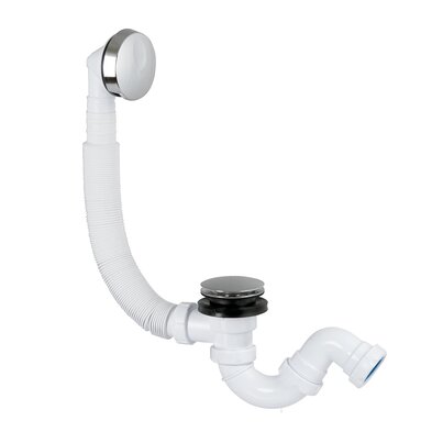 CLICK-CLACK system operated flexible bathtub outlet