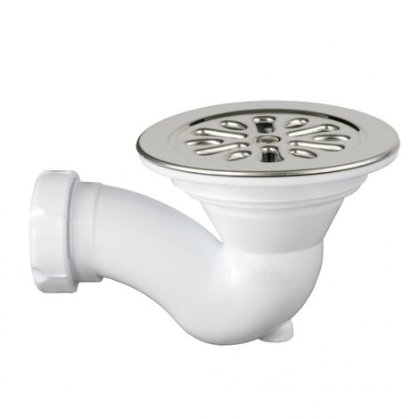 Shower tray trap, horizontal outlet.