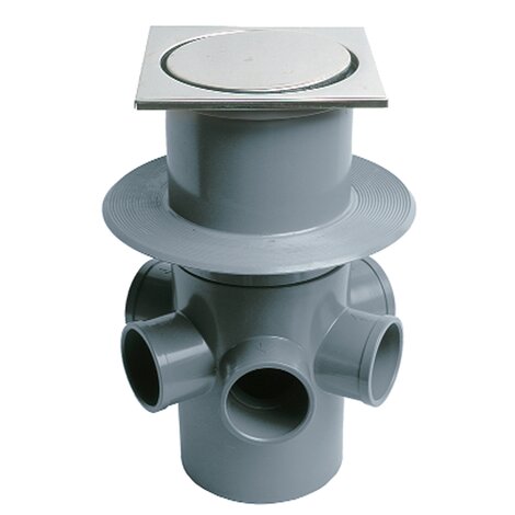 Aerial floor trap with drain Aerial floor trap with drain