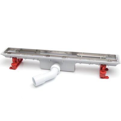 Linnum channel swivelling outlet. Without grid and hidden frame