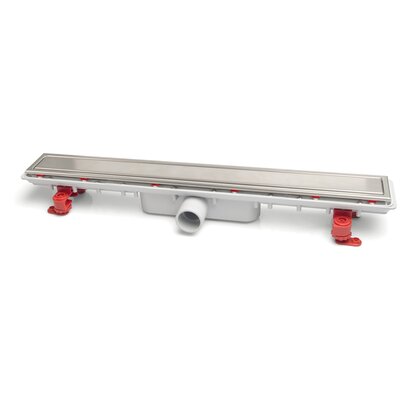 Linnum channel reduced height for gluing outlet