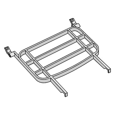 Grate for hand wash basin
