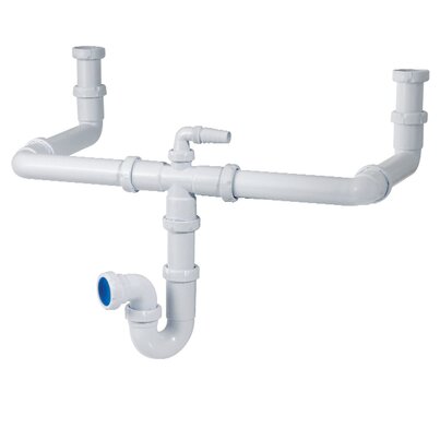 Space saving colector with S trap