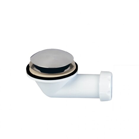 Waste outlet horizontal outlet with click-clack plug Waste outlet horizontal outlet with click-clack plug