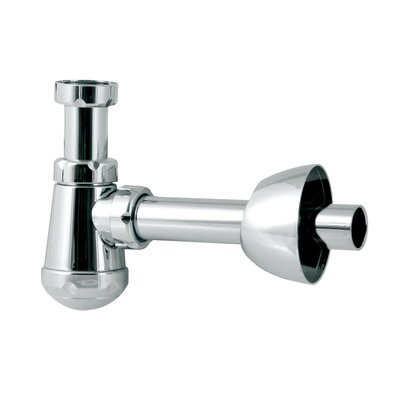 Chromed washbasin trap Chromed washbasin trap