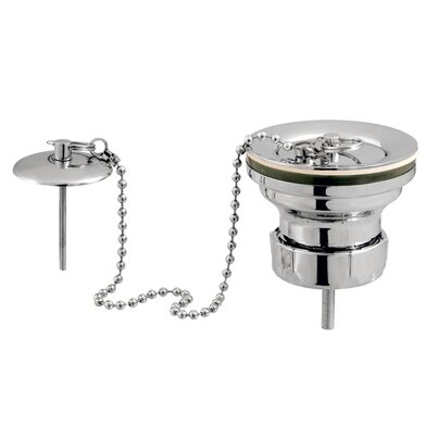 Waste outlet with pin Waste outlet with pin