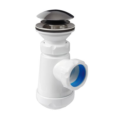 Washbasin click-clack trap