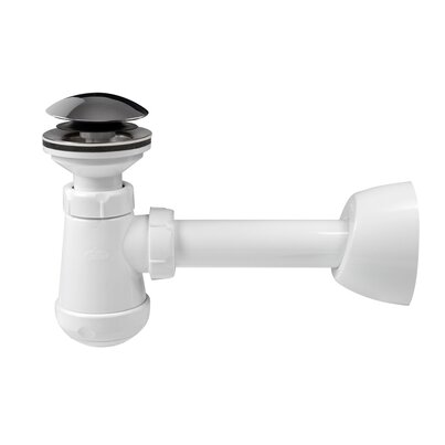 Washbasin click-clack trap