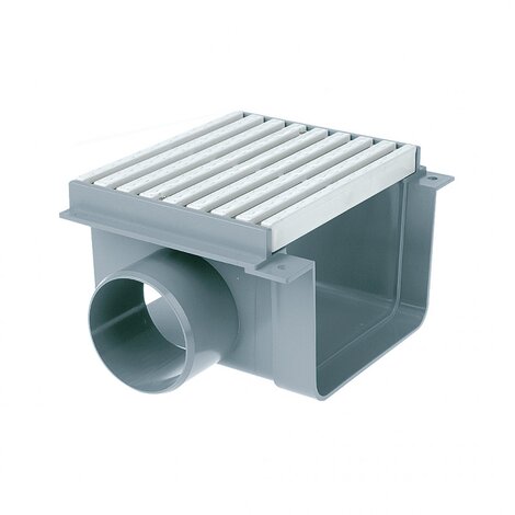 Channel/grid outlet
