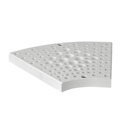 Grid for curved pedestrian channel