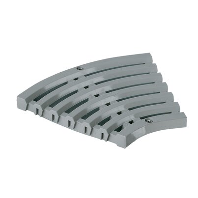 Grid for curved traffic channel