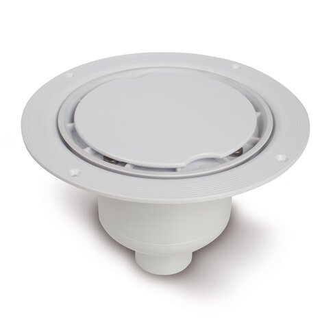 Floor gully for vinyl floor finishing vertical outlet Floor gully for vinyl floor finishing vertical outlet