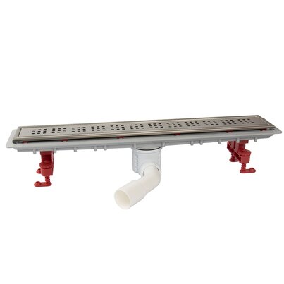 Linnum channel swivelling outlet. Width 70. Classic grid