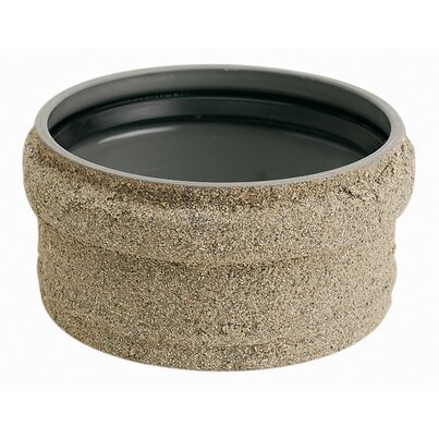 Wall sleeve, granulated surface