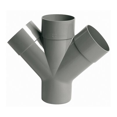 Double surface 45º branch mal/fem