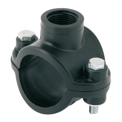 Saddle single outlet (2 bolts)