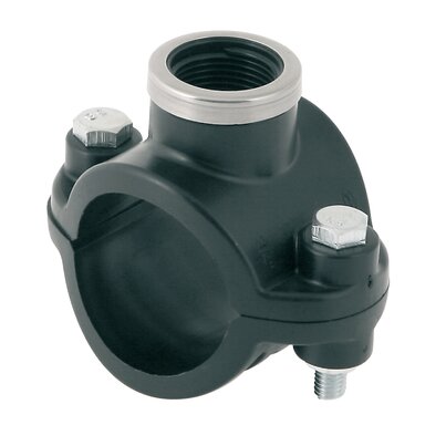 Saddle single outlet (2 bolts)