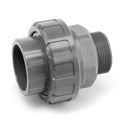 8 piece union solvent socket / male threaded socket