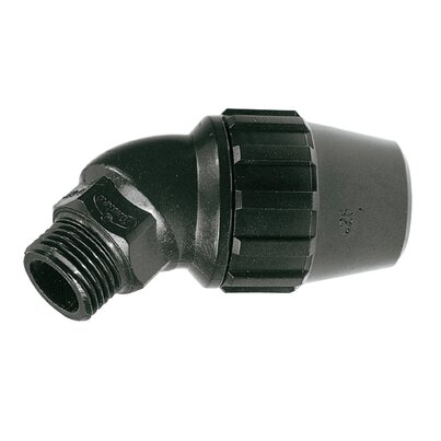 45° male threaded elbow
