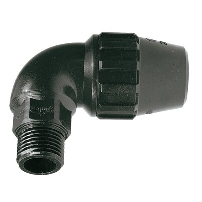 90° male threaded elbow