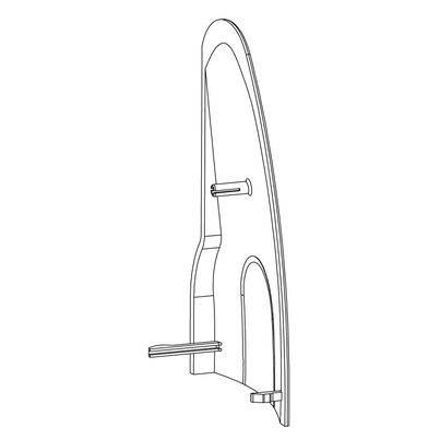 Right cover side cap - CICLON L