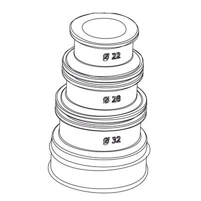 Flexible pipe adaptor - CICLON