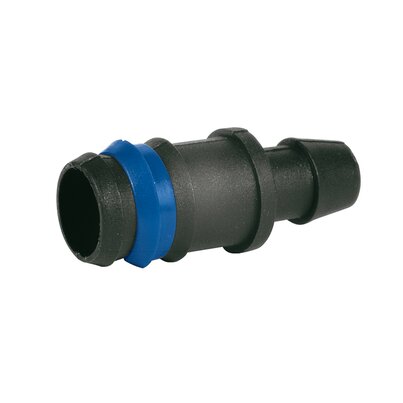 Inserted intake with safety ring