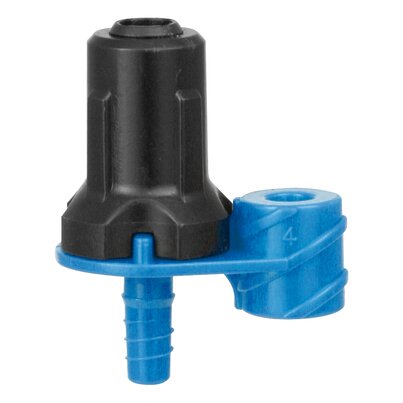 Self regulating stream emitter