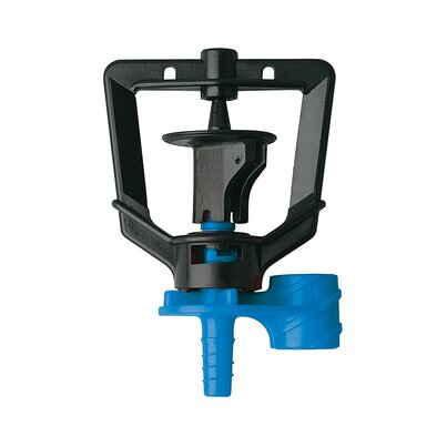 Micro sprinkler, witht flow regulation.