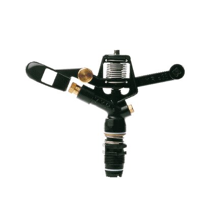 Circular sprinkler, male threaded. Plastic