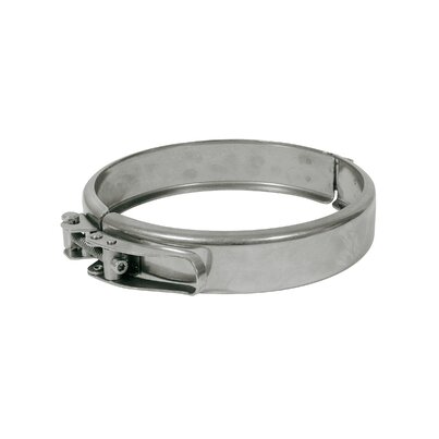 Filter lock flange
