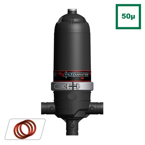 2'' hydrocyclonic disc filter. 2'' hydrocyclonic disc filter.