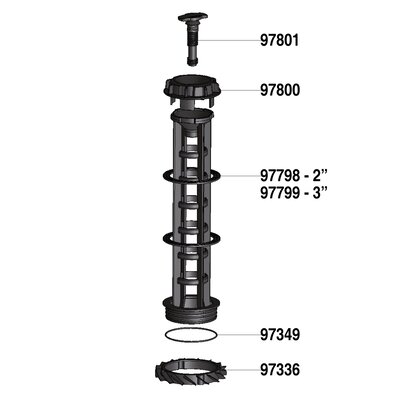 Cap for discs cylinder