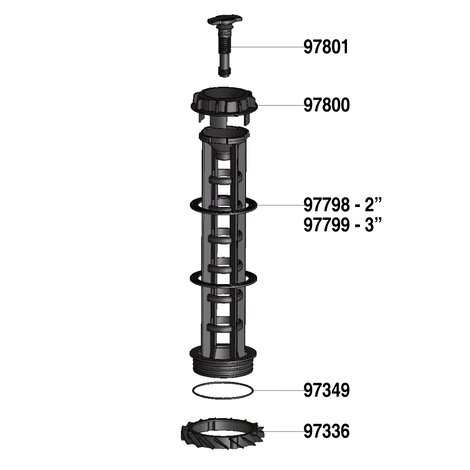 Cap for discs cylinder