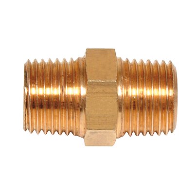 M/m (metal) threaded nipple
