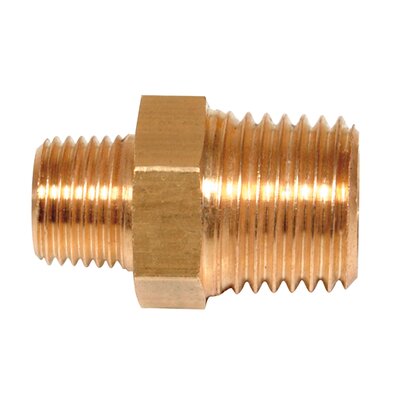 M/m (metal) threaded nipple