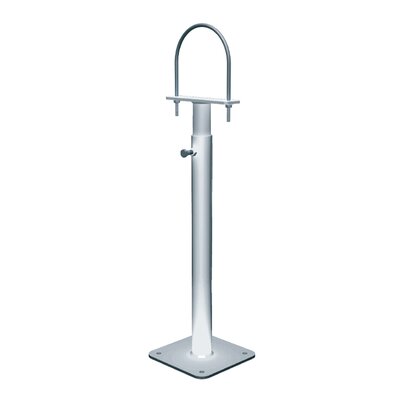 Stainless steel support for manifold.