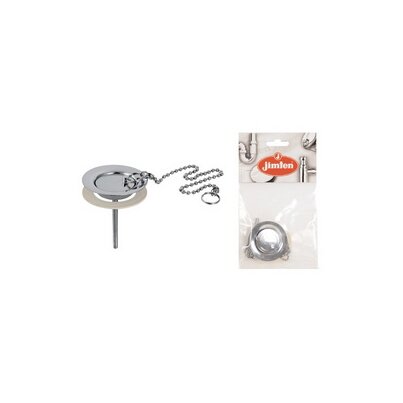 Set of grid plug and chain for washbasin-bidet