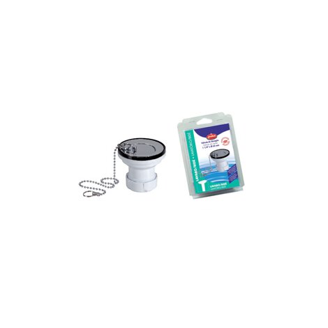 Waste outlet with abs chromed plug Waste outlet with abs chromed plug