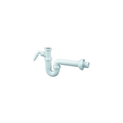 Adjustable sink trap, horizontal outlet, threaded, extendible with bulk head fitting, appliance inlet connector Adjustable sink trap, horizontal outlet, threaded, extendible with bulk head fitting, appliance inlet connector
