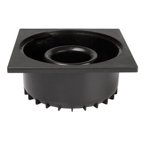 Extendible rim for siphoning gullies Extendible rim for siphoning gullies