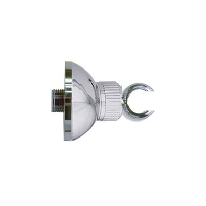 Adjustable support in angle and direction for handshowers with adaptor