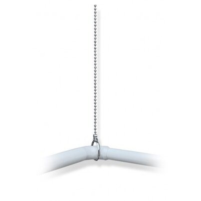 Chain for shower curtain rod.