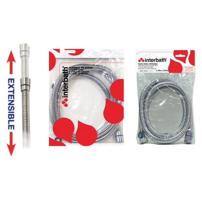 Metallic shower hose